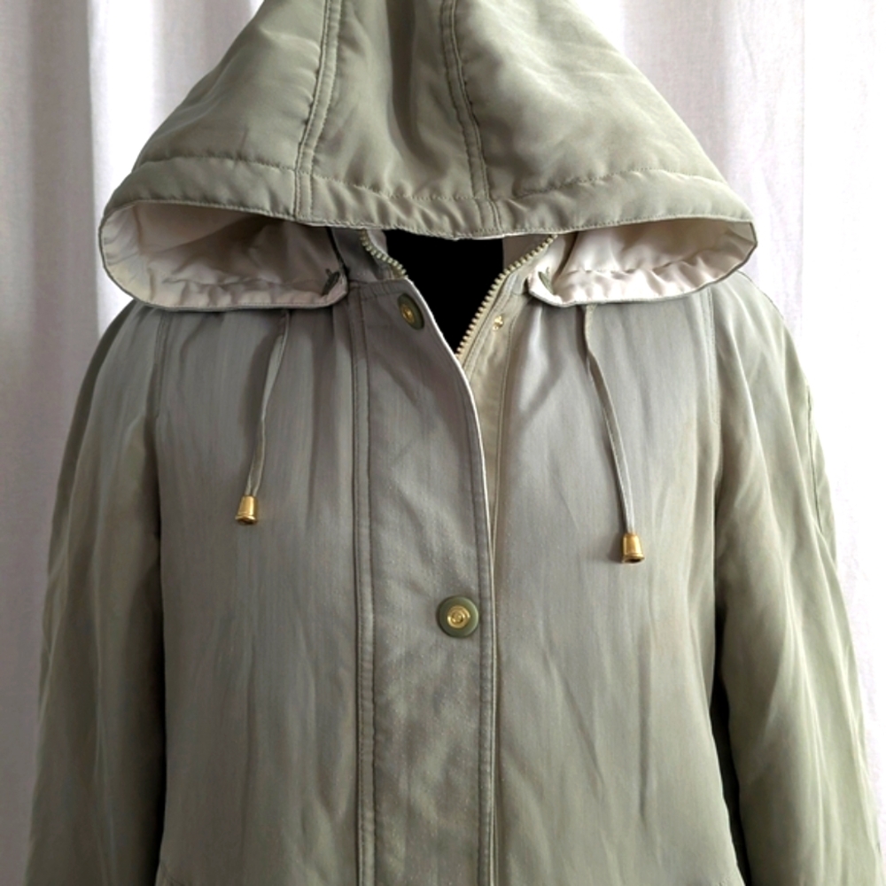 Classic Elements Green Utility Jacket With Hood, … - image 8